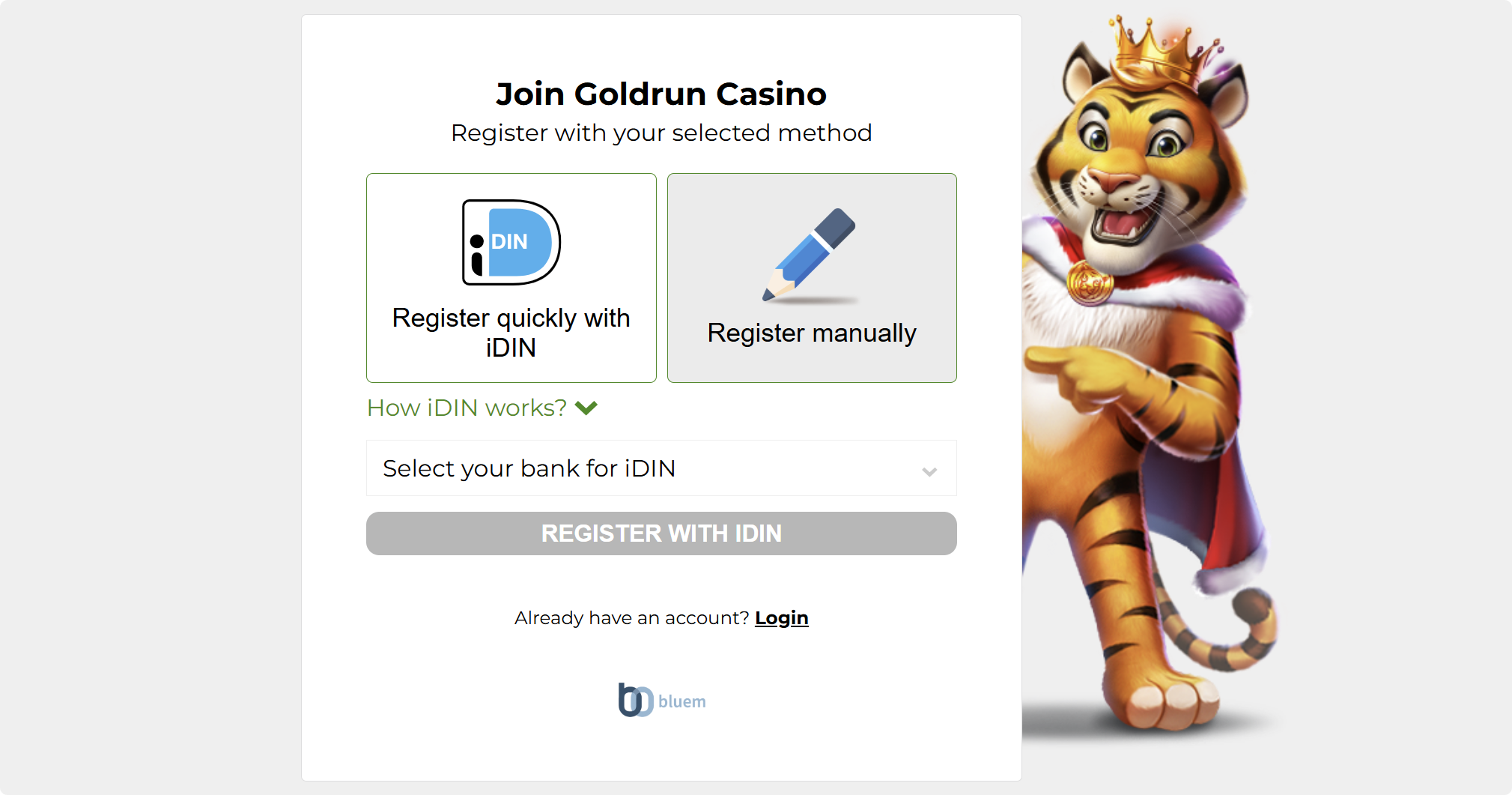 Registrieren Goldrun Casino